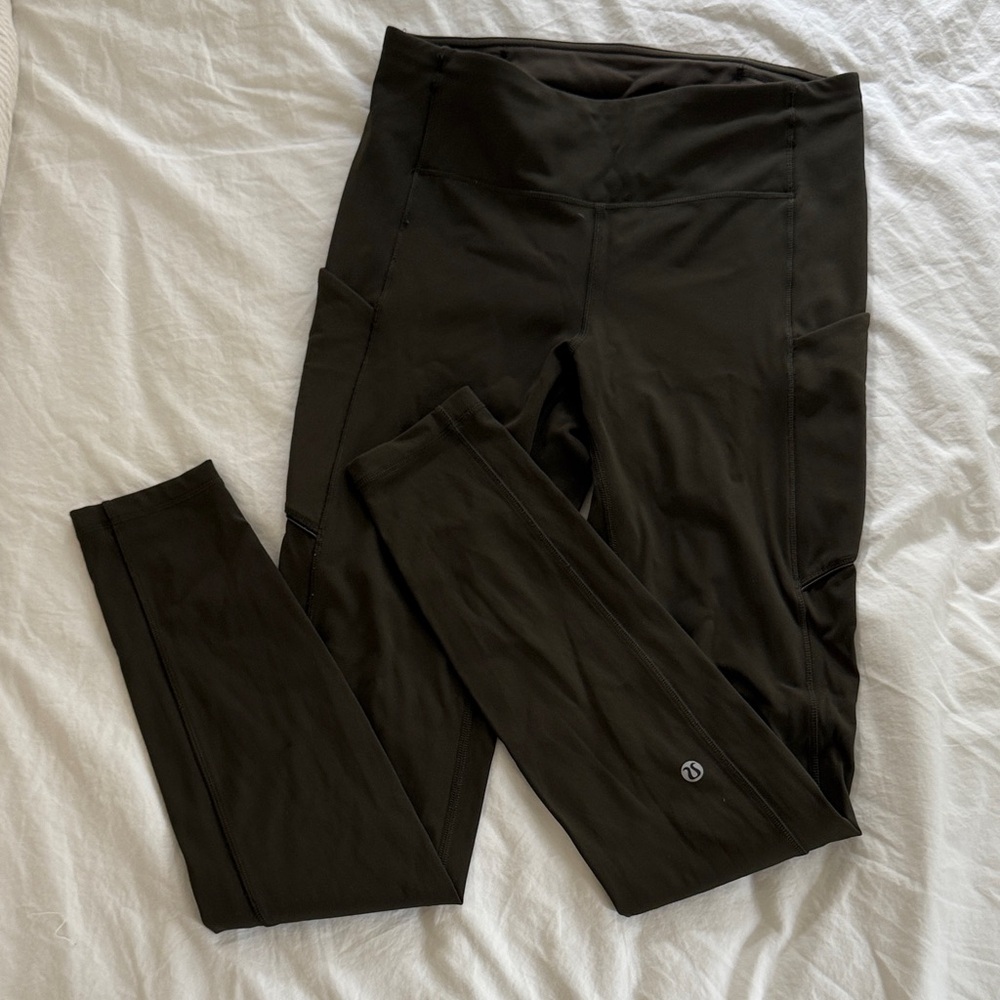 Lululemon Dark Green Leggings